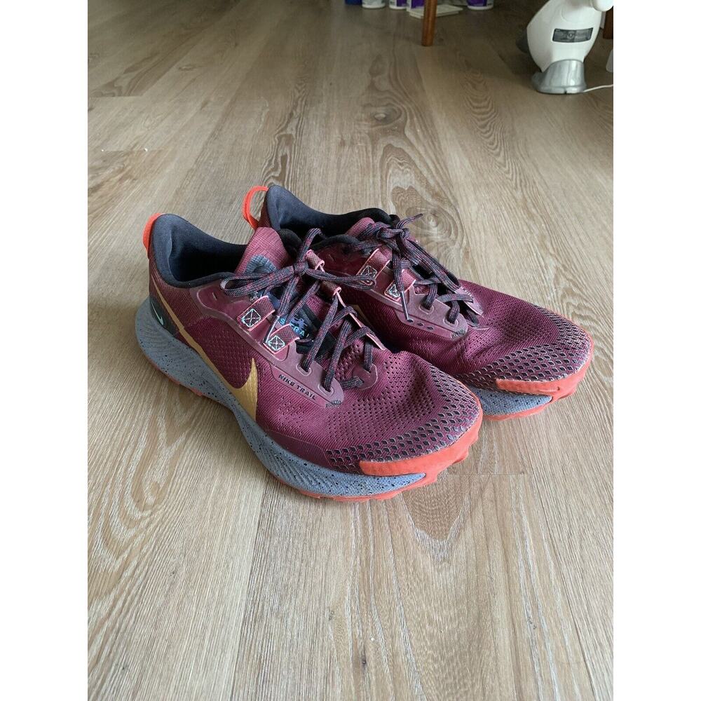 Nike Pegasus Trail 3 Mens 9.5 Dark Beetroot 2021 - DA8697-600